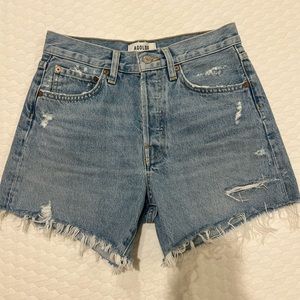 NEW AGOLDE Parker Vintage (long) Cut Off Short (24)